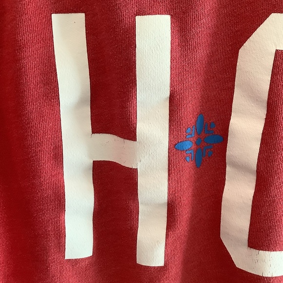 Hollister Coral Red Crewneck Sweatshirt Size S | HCO Logo | Classic Y2K Prep - Picture 11 of 15